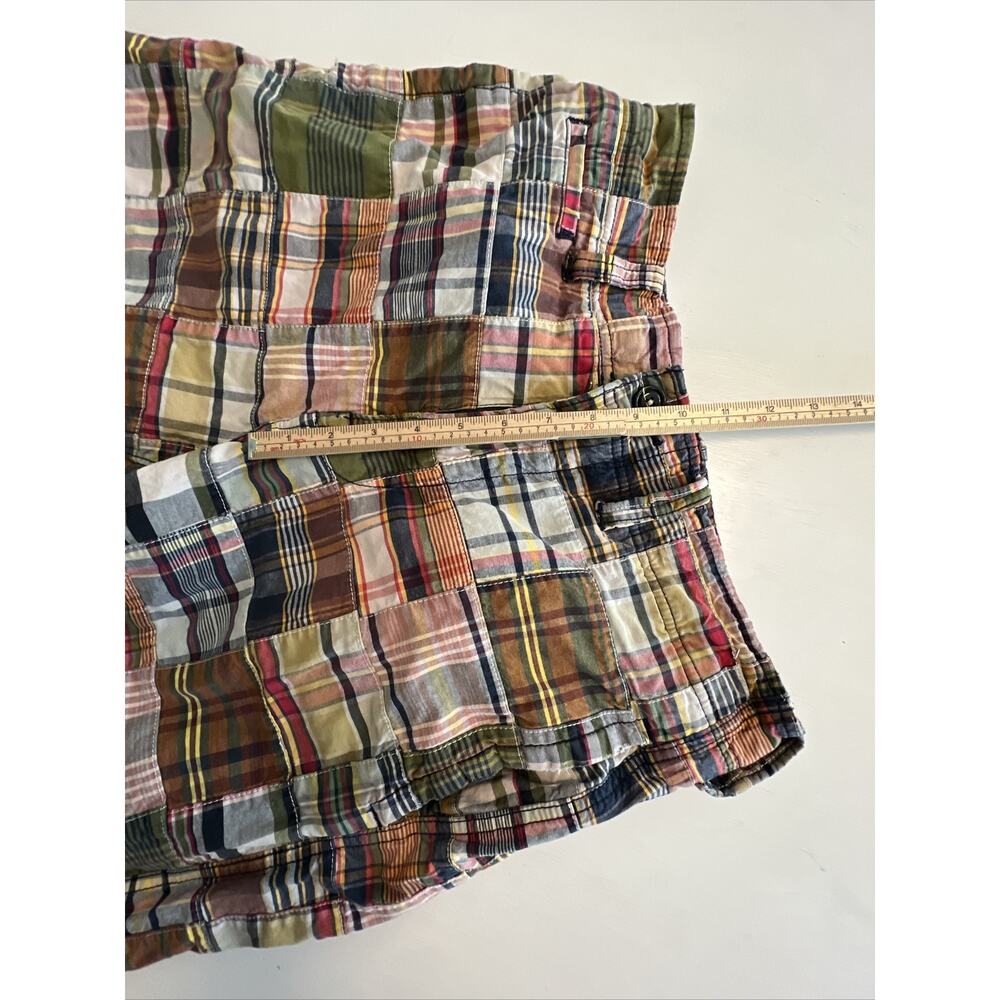 American Eagle Mens 32 Patchwork Plaid Preppy Chi… - image 11